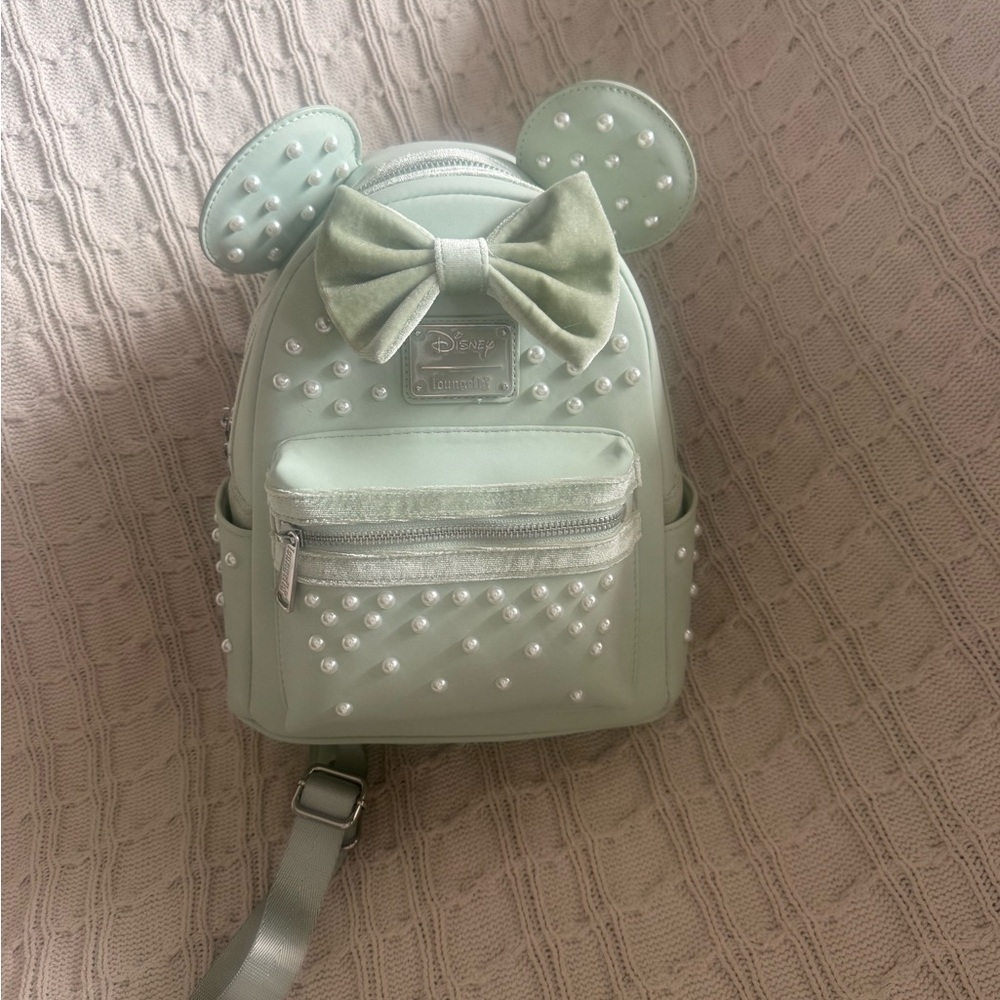Loungefly Mint Green Disney Backpack